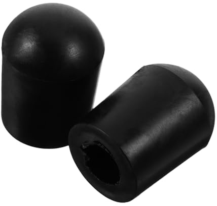 VICASKY 2stücke Schwarze Stachelstopper Rutschfeste Schutzkappen Für Kontrabassstachel Stachelschutz Zum Austauschen Verhindert Verrutschen Und Bodenbeschädigung