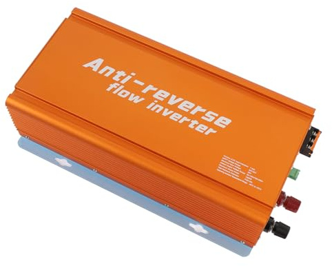 Jectse 1000W Inverter Anti Inverso de Energía Solar Inversa con Tecnología Avanzada para RV, Material de Aleación de Aluminio (230V)