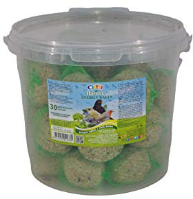 Cliffi Energy Balls alimento Altamente energetico in Palline per Gli Uccelli Liberi Confezione da 30 Palline 2,7 kg