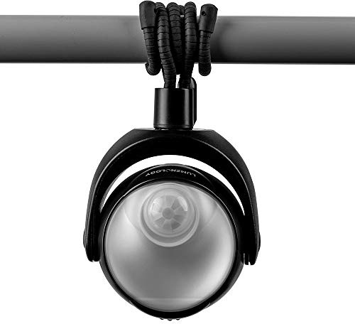 Limitless Innovations Lumenology Portable LED Motion Sensor Light Provides 148 Lumens with a 13 ft Detectable Range and Flexible Tripod Base with Magnetic Option – Indoor/Outdoor (Black)