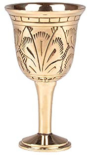 XXSC-ZC Bicchiere di Vino in Rame Puro, liquore, Sherry, Rum, Whisky, Ottone scolpito Piccolo Bicchiere di Vino, Bicchiere da Vino Classico, Regalo Creativo Fatto a Mano