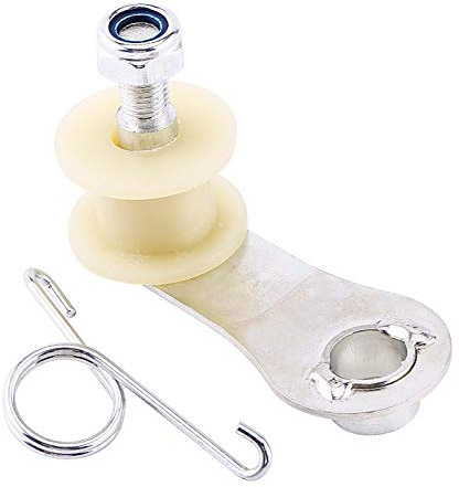 Qiilu tendeur de chaine dirt ycf 125 Curseur de rouleau de Guide de réglage de Tension de tendeur de chaîne pour la moto de pour Mini vélo de fosse de saleté L5w869