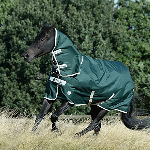 Bucas Green-Line Turnout 140 Pferdedecke 100g, Green/Cream