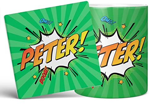 Mug Monster Taza con nombre personalizado, regalo personalizado con texto Taza de café de cerámica, regalo para hombres o mujeres, taza extra grande y gigante disponible, taza blanca de 20 onzas,