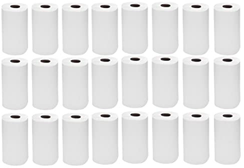 Pack of 24 - Kitchen Rolls, 2 PLY Centrefeed Kitchen Towels, Embossed White Hand Napkins, 40GSM Kitchen Towel Paper, Wiping Napkin Roll, Kitchen Roll Bulk Buy (19.5 x 18.5CM)