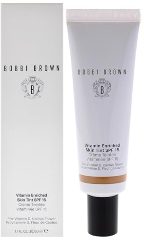 BOBBI BROWN Vitamin Enriched Skin Tint SPF 15 No.3 Golden (50 ml) - Bobbi Brown Hauttönung LSF 15–3 Goldene Olive, für Frauen, 50 ml Make-up