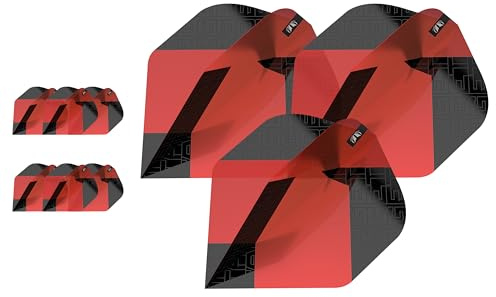 Target Darts Tag Flights – Target Tag Flights(Packung mit 9) Multipack Flights, Professionelles Dart Zubehör, Dart Flight Set