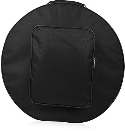 CORHAD Schwarze Snare Drum Tasche aus Nylon Tragbar mit Tragegriff Leichtes Öffnen und Schließen zur Aufbewahrung Einer Snare Drum