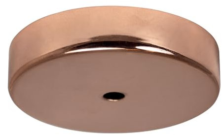 TIBELEC Pavillon cache-fils cylindrique cuivre, métal, diam. 100mm