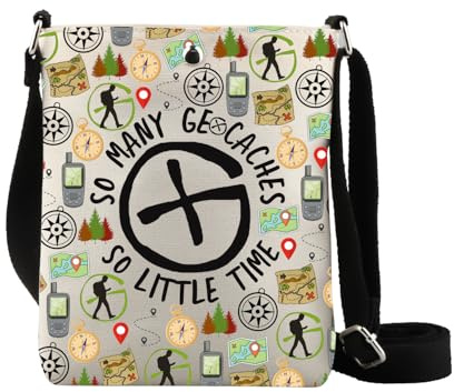 Cochet Lover Purse Shoulder Bag Geocaching Gift Geocache Addict Gifts Outdoor Gift Treasure Hunts Inspired Crossbody Bag (SO MANY GE cb)
