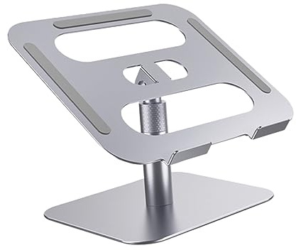 SEWACC Support Ordinateur Portable Pliable Hauteur avec Dissipation Thermique Support Élévateur Portable Antidérapant Accessoire Pratique pour Bureau et Gaming Couleur
