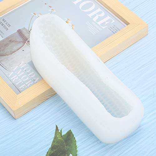 Pssopp Accessori per la Cottura del Gelato in Silicone Stampo per Mousse per Torta in Silicone a Forma di Mais, Stampo per Cottura in per Preparare una Torta Gustosa Gelato Al Cioccolato Fai da Te Nan