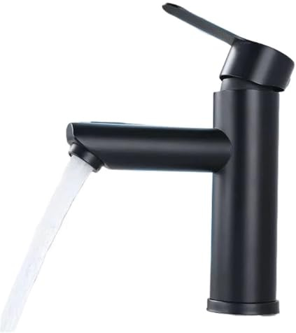 Round Black Stainless Steel Basin For Hot And Cold Water Touch-Type Bathroom Sink Under-Counter Modern Bathroom Washbasin(G1/2)