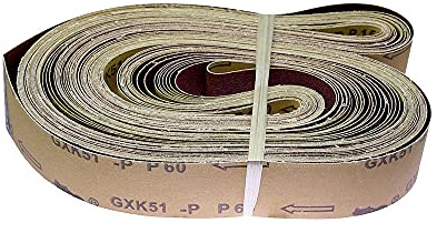 20 piezas 2000 * 50 mm P40-800 Cintas abrasivas de lijado Madera Metal blando Esmerilado grueso a pulido fino, P40