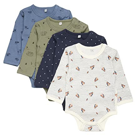 Pippi Unisex babyunderkläder, Djupt ljus grön, 86