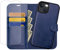 OCASE iPhone 13 Hülle(2in1) Leder Stoßfestes Case [Abnehmbare magnetische Hülle] [Kabelloses Laden] [mit iPhone 13 Schutzfolie] Handyhülle RFID Schutzhülle Etui Klapphülle Blau