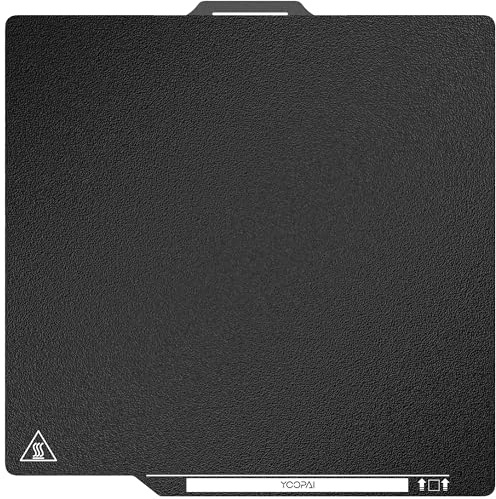 YOOPAI Plate-Forme Double Face PEI 257 x 257 mm pour imprimante 3D Bambulab A1 P1S P1P X1 X1C
