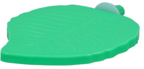 Luxshiny Leaf Shape Bird Perch Platform Durable Bird Cage Playground for Parrots Parakeets Easy Installation for Exercise Balance Improvement Cages Garden Trees