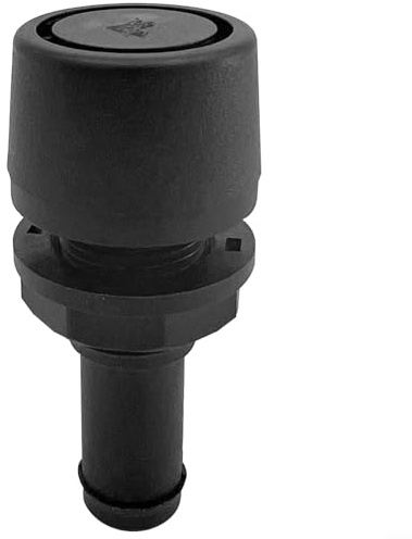 Pumixiy Tankentlüfter aus Nylon für Boote, mit widerstandsfähigem mittlerem Lüftungsschlitz, kompatibel mit Splash Marine, 32 x 79 mm, resistent für die meisten Schiffskraftstoffsysteme