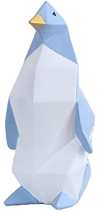 Salvadanaio di alta qualità Geometric Penguin Piggy Bank Creative Resin Coin Box Scatola di moneta può essere dentro e fuori Coin Bank Bank Banks Banks migliori regali for bambini Decorazione domestic