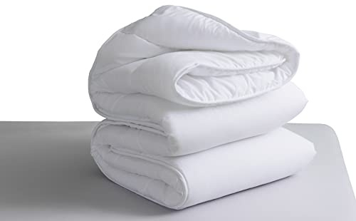 SAVEL - Imbottitura Piumone in Fibra Riciclata Siliconizzata 400gr Inverno - Letto 180 cm (260x220)