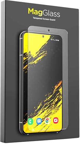 magglass Matte Screen Protector Designed for Samsung Galaxy S23 FE (Fingerprint Sensor Compatible) Scratch/Smudge Proof Anti Glare Tempered Glass (2023)