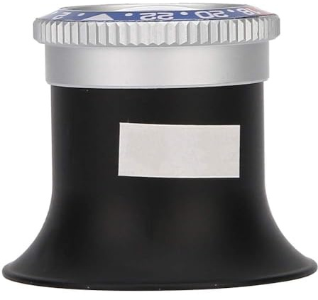 Jewelers Loupe Magnifier Magnifying Glass,15X Repair Magnifier Loupe Tool, Watchmaker Loupe Magnifier Lens Repair Kit for Handicrafts