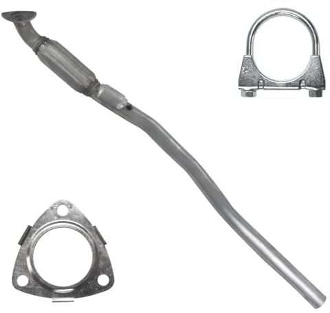 Polmo Schalldämpferset Auspuff Kollektorrohr für Opel Zafira 2 II B 2006-2010 1.6 1.8