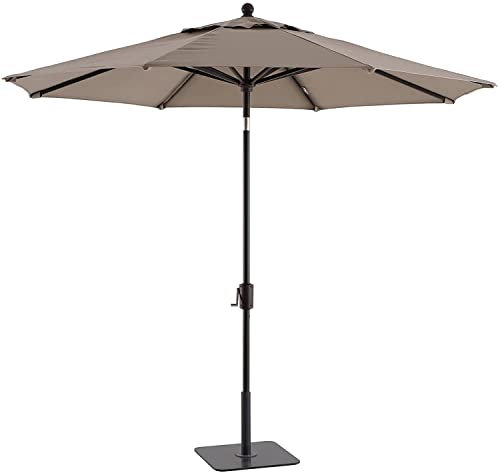 Outdoor-Terrassenschirm für Gartentisch, Sonnenschutz und winddichter Regenschirm für Balkon, Strand und Deck, gewerbliche und private Nutzung