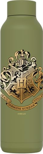 QUOKKA SOLID X HARRY POTTER | BOTELLA TÉRMICA DE ACERO INOXIDABLE DOBLE PARED | HP HOGWARTS