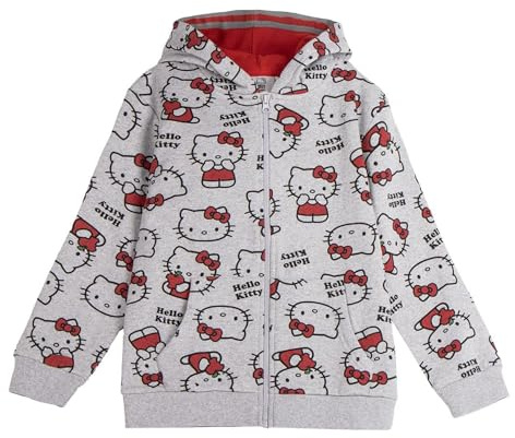 CERDÁ Life'S Little Moments Sudadera Hello Kitty diseño Original y Licencia Oficial | Ropa Infantil cómoda, Abrigada día Unisex niños