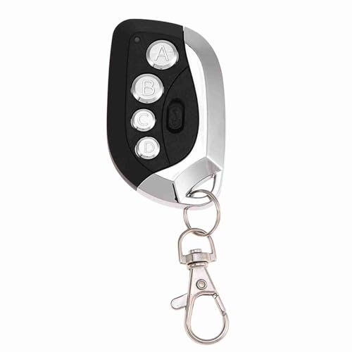 Klanata Remote Control Duplicator 433.92MHz Universal Garage Door Gate Remote Cloner Key Fob for Electric Gate Access Control (Black)