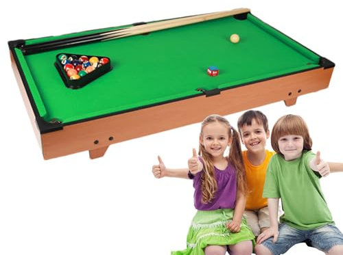 Tavolo da biliardo, tavolo da biliardo per bambini, mini tavolo da biliardo regolabile, tavolo da gioco multifunzionale per feste a casa, tavolo educativo per incontri con gli amici