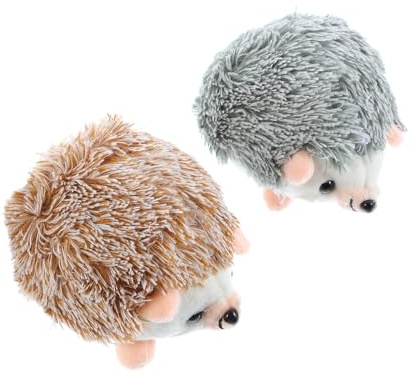 AKOOSY Igel Nähnadelkissen Kleines und Kompaktes Nähzubehör aus Polyester 2 Stück zur Aufbewahrung von Nadeln für Quilten und Schneidern