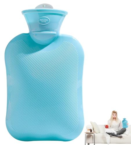 Borsa per bottiglia d'acqua calda - Borsa piccola per bottiglia d'acqua | portatile -acqua calda da 500 ml per impacchi caldi e freddi, scaldapiedi per mani, ideale per i crampi mestruali