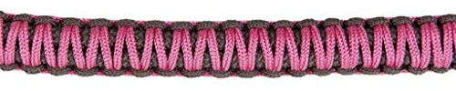 HKM Western Arizona Knotenhalfter Braun/Pink Vollblut