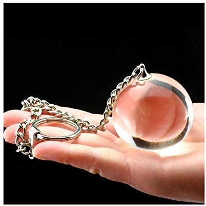 FENCHUN Fotografie Kristallkugel Ornament Fengshui Globus Geization Quarzglas Ball Wohnkultur Kugel (Color : 3.5cm)