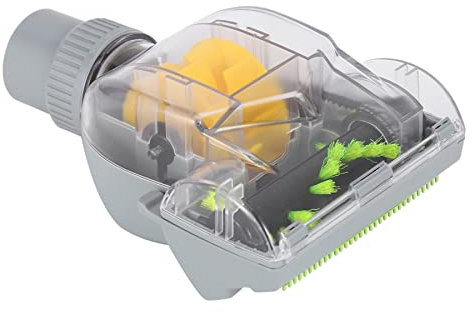 Retoo Mini spazzola turbo universale per aspirapolvere con connettori da 32 – 35 mm per aspirapolvere domestica e aspirapolvere, turbo spazzola con pulizia profonda sporco e polvere, verde