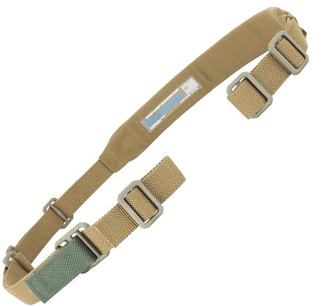 Blue Force Gear Vickers Padded Sling with 2” Comfort Foam Pad, Coyote Brown