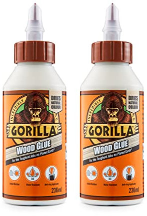 Gorilla Wood Glue 236ml (Pack of 2)