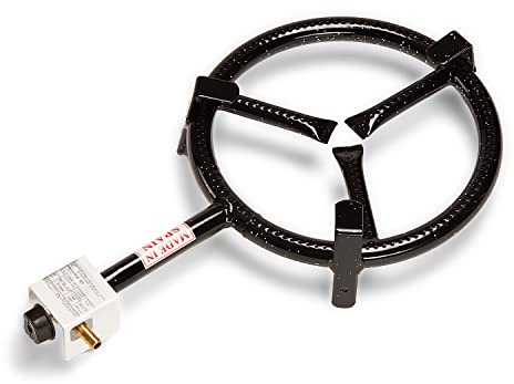 COMBOI -30 cm Brûleur - poêle à gaz butane-propane,Plat à Paëlla, réchaud à gaz, avec recettes et instructions de montage et de conservation, produits fabriqués en Espagne. (30 CM)