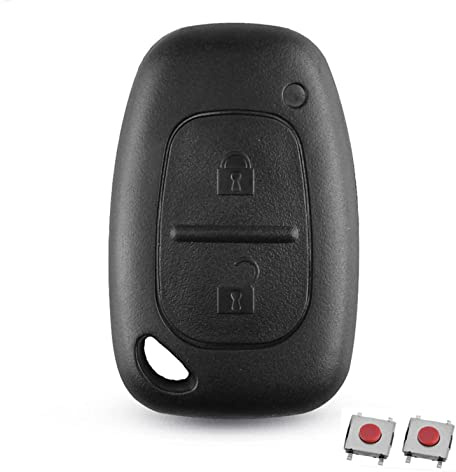 Schlüsselgehäuse Kompatibel Opel Vivaro/Renault,Renault Kangoo Schlüssel | Mit Opel Vivaro Renault Traffic Movano Kangoo Nissan Autoschlüsselsel Fernbedienung, Opel Vivaro Ersatzschlüssel