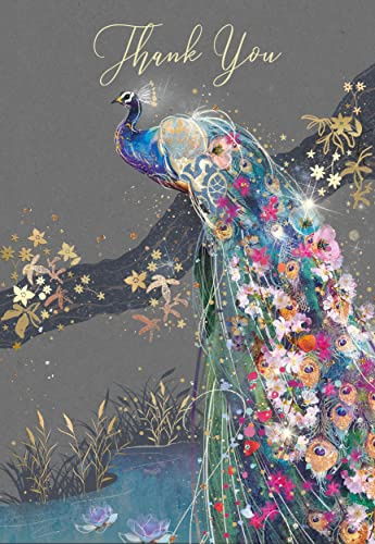 Cherry Orchard Thank You aus der Grace-Reihe, komplett mit goldfarbenem Umschlag und Goldfolien-Details