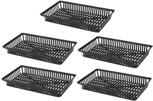 Yardwe 10 Stück Teichpflanzen Fisch Aquarium Zubehör Wassergras Korb Wasser Gras Anzuchttopf Aquarium Zubehör Pflanzkorb Pflanztopf Wasserpflanzen