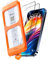 TOCOL 2 Pack for iPhone 15 Pro Screen Protector 6.1-Inch, Instant Installation, 14FT Military Grade Shatterproof, HD Clear 9H+ Hardness Tempered Glass, Case Friendly, Full Coverage Protection
