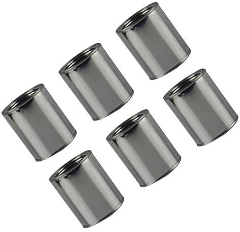 KONTONTY 6St Tintenspeicherdose Kunstaufbewahrung kann Garagenorganisator streichen Tintenaufbewahrungsbehälter runde Farbe Storage Boxes aufbwahrungs-Box Farbaufbewahrungsdose Farbdose