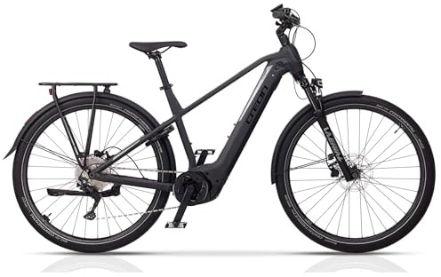 Airtracks 28 Zoll Herren E-Bike Trekking Fahrrad MAVERIX TR5 Bosch Performance Line CX Gen4 Bes3 POWERTUBE 750 Wh 11s Shimano DEORE RD-M5120 SGS-Rahmen 49 53 - (49cm (Körpergröße 175-185cm))