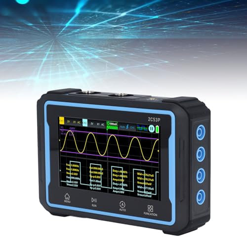 Osciloscopio digital portátil 3 en 1 + multímetro + generador de señal 19999 cuenta con pantalla táctil