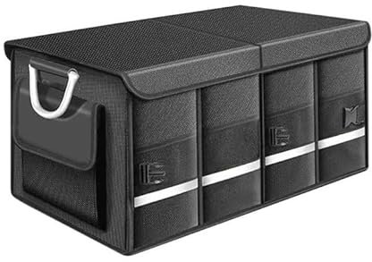 WENGONG Kofferraum-Organizer für VW Passat B7 2011 2012 2013 2014 2015, Geräumige & Pflegeleichte Faltbox Auto Kofferraum Box Praktisch Auto Zubehör Innenraum,60×40×30cm