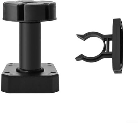 Eawfgtuw Montageclips für Küchensockel, 4 Stück, Küchensockel, 4 Clips, robuste Sockelleistenhalter für Küchensockel, Kickboard-Befestigungsclips für 105–180 mm Küchenfüße (12 cm-C)